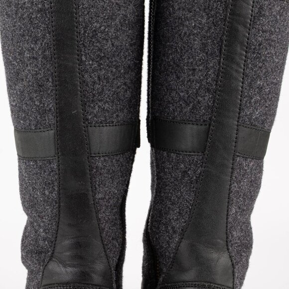 UGG Elvia Waterproof Leather & Wool Lace Up Winter Boots Women's 7 - Picture 9 of 13